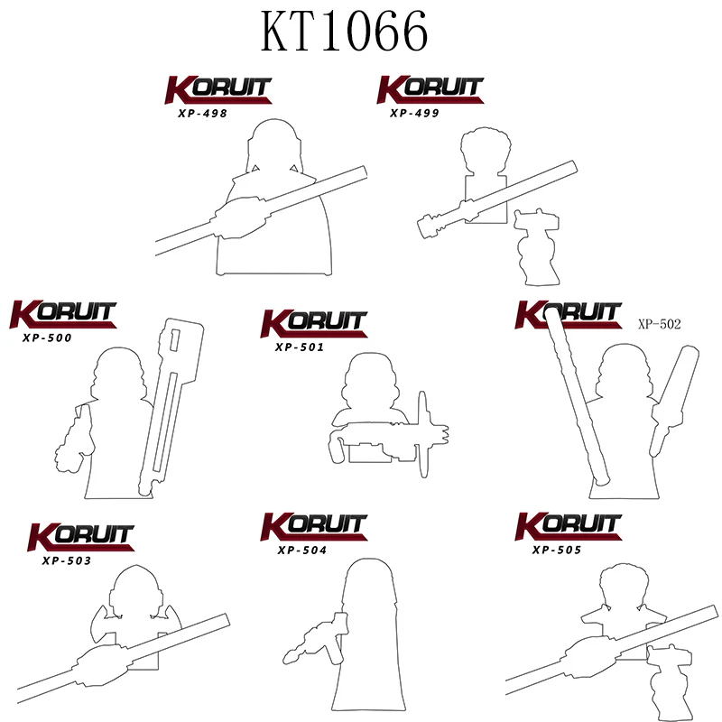 

KT1066 Science fiction animation characters space hero characters assemble building blocks children's educational toys gifts