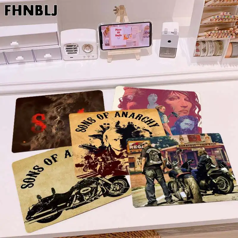 

FHNBLJ Hot Sales American TV Sons of Anarchy High Speed New Mousepad Top Selling Wholesale Gaming Pad mouse