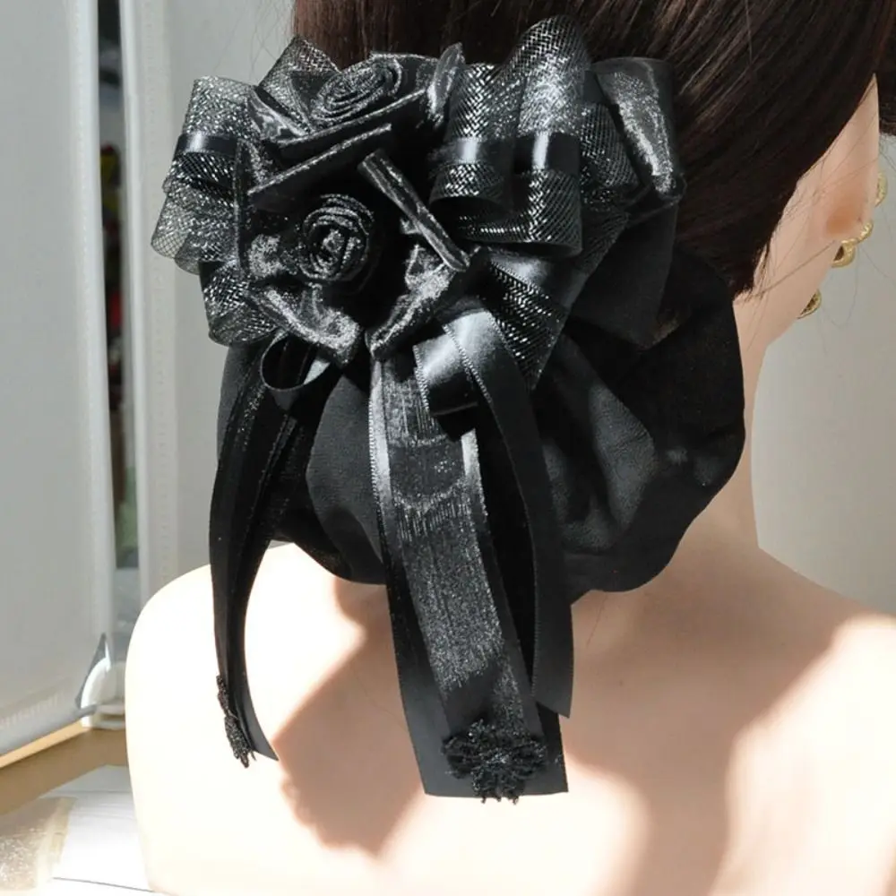 Классическая Резинка Для Волос С Цветочным Принтом И Бантом