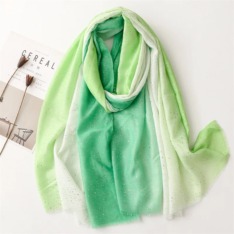 Женская Накидка С Блестящей Кисточкой И Омбре Высококачественный Хлопковый