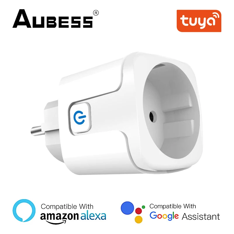 

WiFi Smart Plug 16A/10A EU Socket Tuya Smart Life APP Work With Alexa Google Home Assistant Yandex Voice Control Timing Function