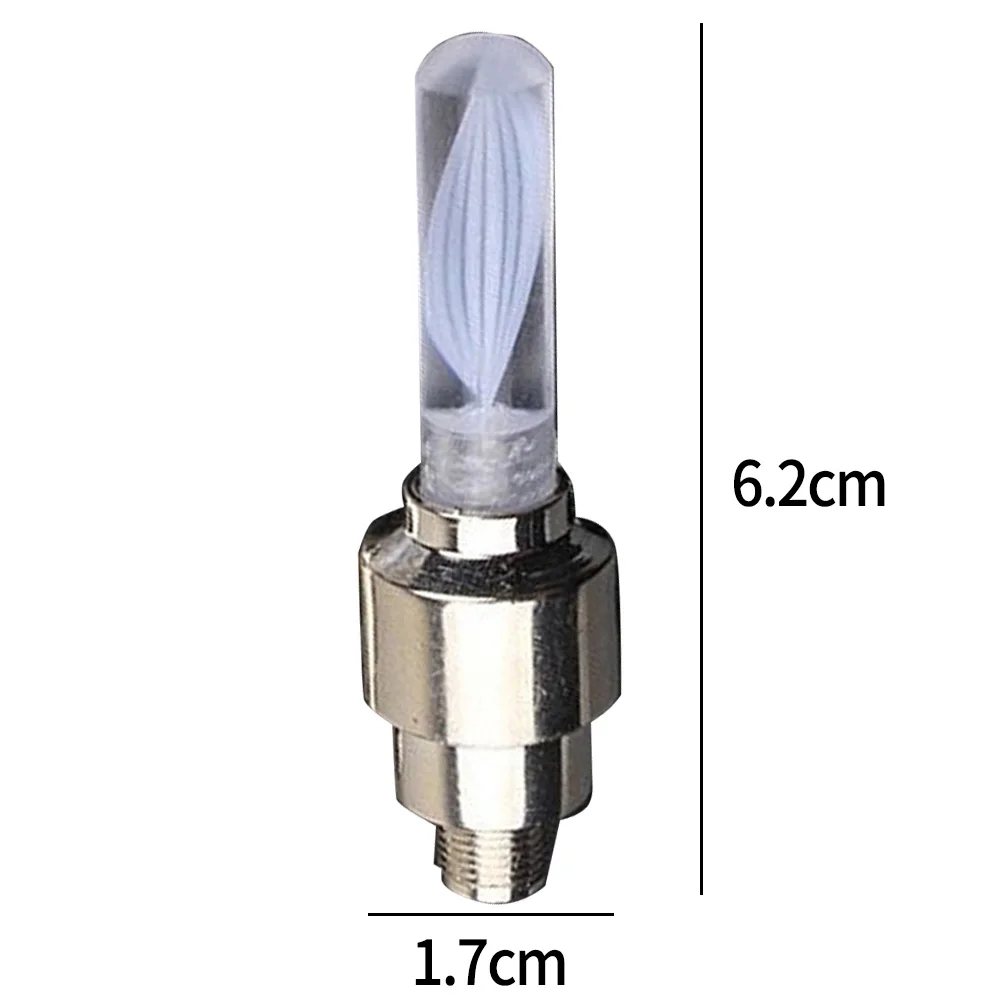 

Brand New Bike Wheel Light Air Valve Stem Caps Bicycle Bright Lamp 12g Each 2pcs/set High Quality LED Neon Light