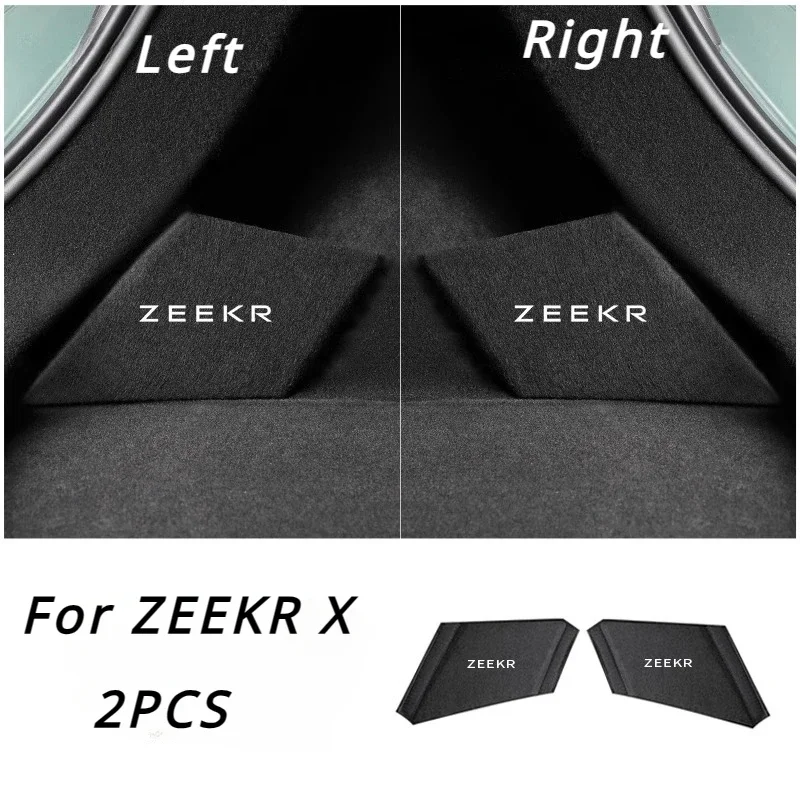 

For ZEEKR 001 X Rear Spare Compartment Partition Rear Trunk Storage Box Interior Modification Trunk Storage Parts For ZEEKR