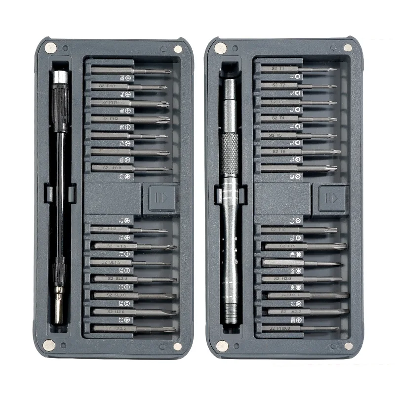 Precision Screwdriver Set for Laptop Electronics Torx Hex Bit Multi-tool Turn Screw Alloy Handle Repair Tools |