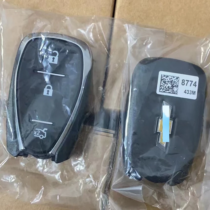 

OEM 3 button car key for Chevrolet 13508774 FCC ID: HYQ4EA 433MHZ 46 chip