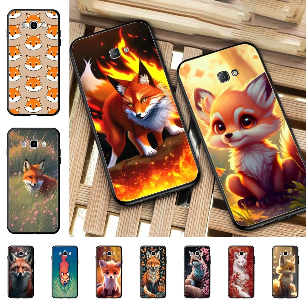 

Cute Cartoon Animal Fox Phone Case For Samsung J 7 plus 7core J7 neo J6 plus prime J6 J4 J5 Mobile Cover