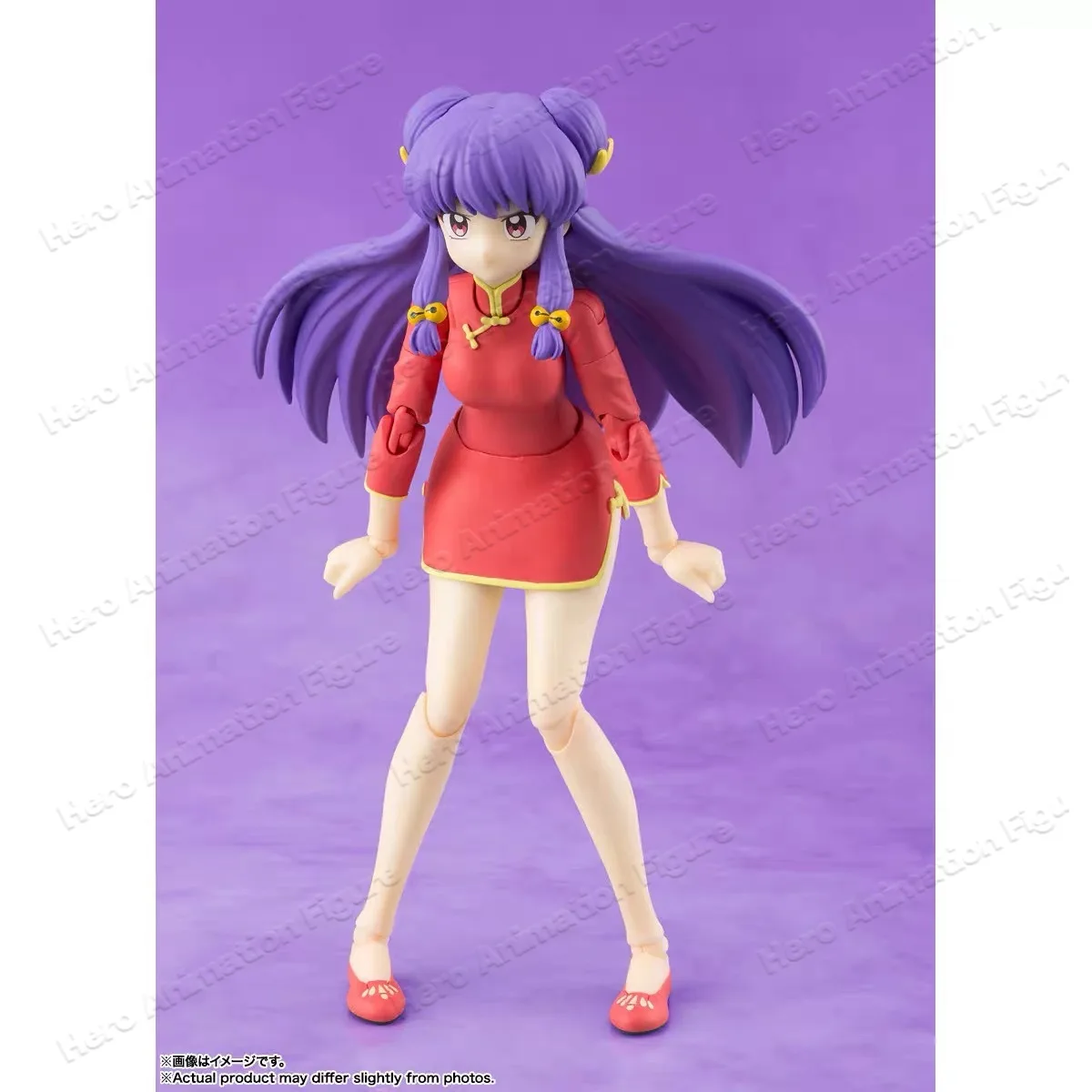 Фото Оригинальные фигурки BANDAI S.H.Figuarts: Саотомэ Ранма, Шампо, коллекционные модели из ПВХ, аниме-фигурки Ранма из «Ранма ½», статуэтки №5