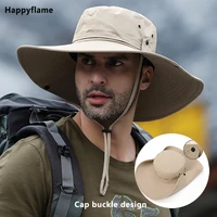 new sun protection fishing hat summer breathable mesh camping hiking caps anti uv sun hat mountaineering caps mens panama hat