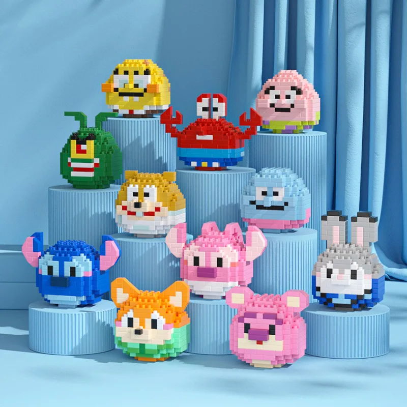 

Мультяшные куклы, строительные блоки, микрочастицы, манекены, детские головоломки, сборные игрушки, милые настольные украшения