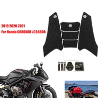 1 set motorcycle tank pad protector sticker for honda cbr650r cb650r cb cbr 650r 2019 2021