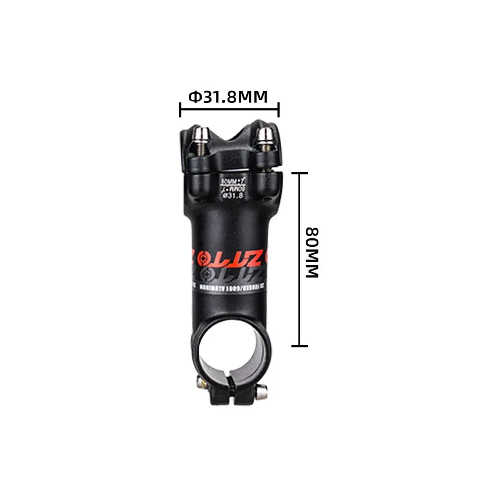 

MTB Road Bike Stem 7 Degree Bicycle Stem Handlebar Stem For 31.8mm Handlebar Aluminum Alloy Construction Wear-resistant Stems