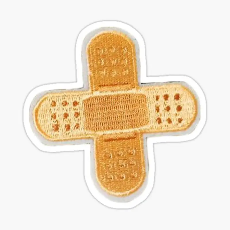 

Наклейка Band-Aid для ноутбука, декор для спальни, автомобиля, милый мультяшный модный чемодан для общественных мест