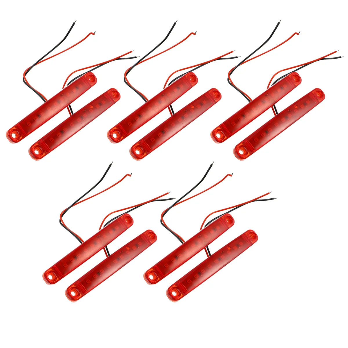 

10 Pcs Boat Side Lights Turn Signal LED Blinker Ship Truck Seitenleuchte Marker