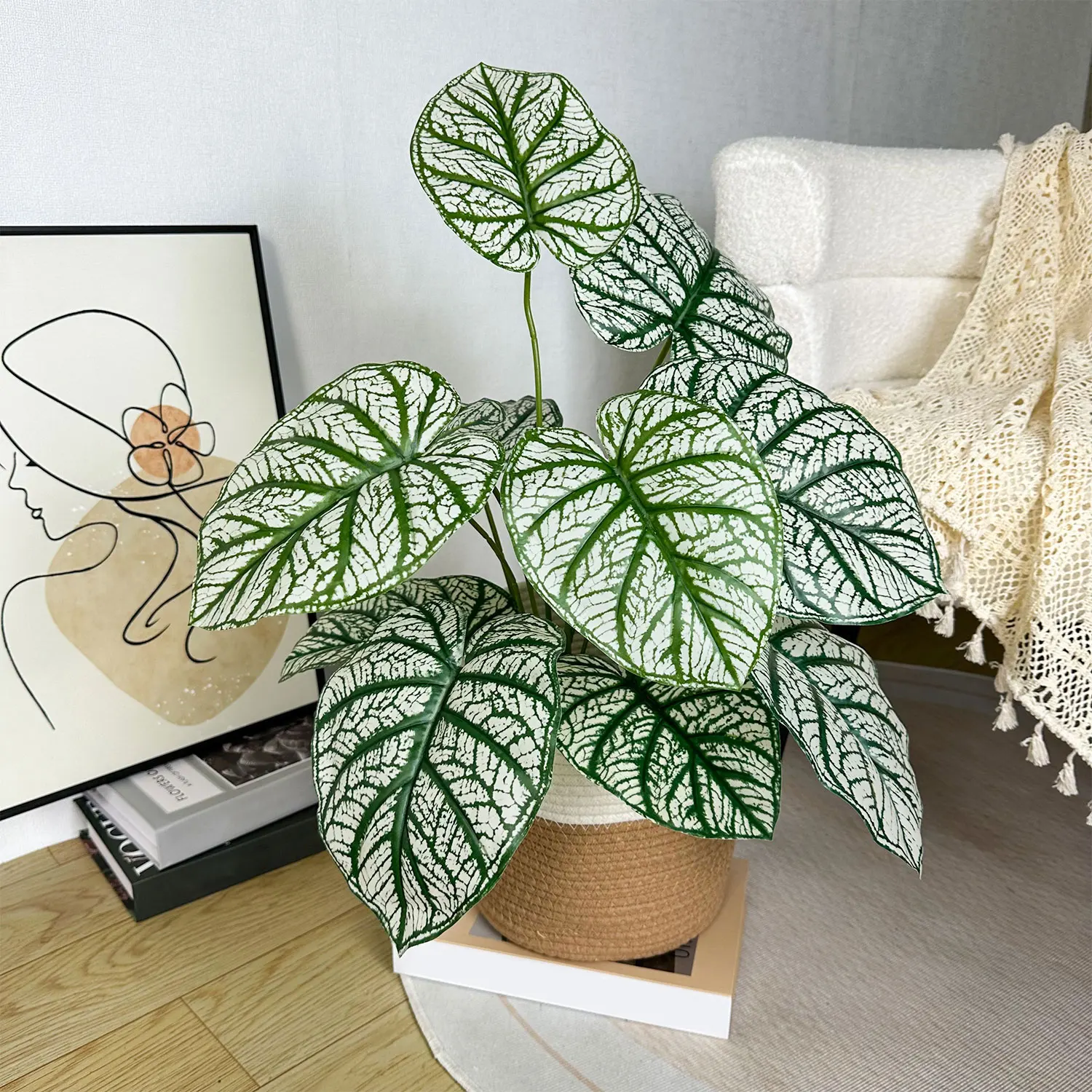 65/100 см растение монстеры пластиковый лист искусственная ветка растения