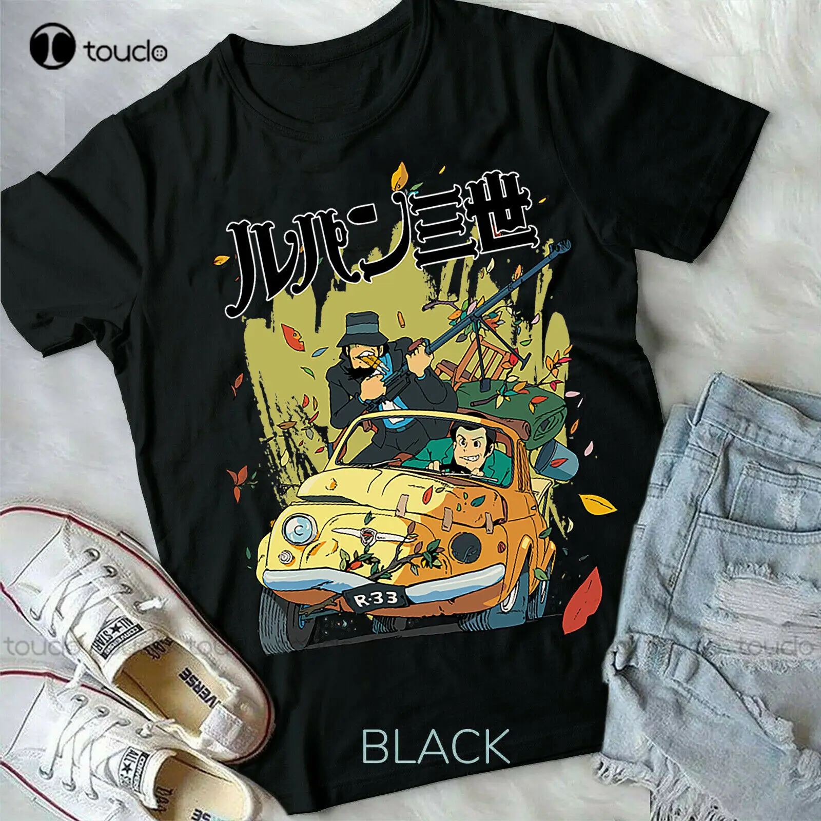 

Новая футболка с Люпином, Люпином, третий футболкой Race To The Rescue, спортивные футболки для мужчин, модные веселые футболки для творческого отды...