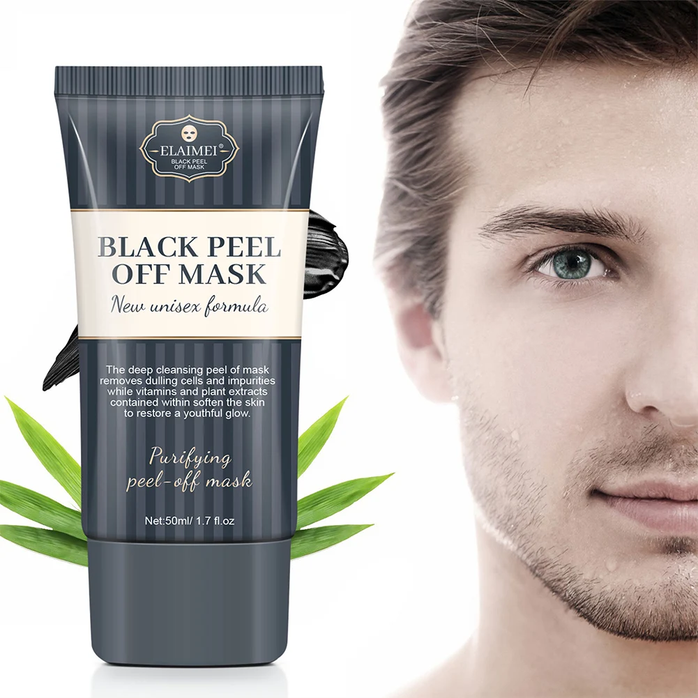 

Blackhead Remover Mask Skin Care Bamboo Charcoal Against Black Dots Cleansing Peel Off Face Mask Pore Strip Acne Treatment
