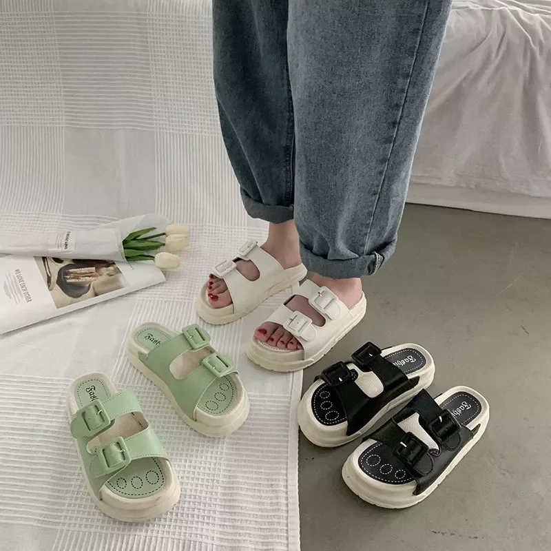 

Women Premium Orthopedic Open Toe Sandals Vintage Anti-slip Breathable Leather Casual Female Platform Retro Shoes