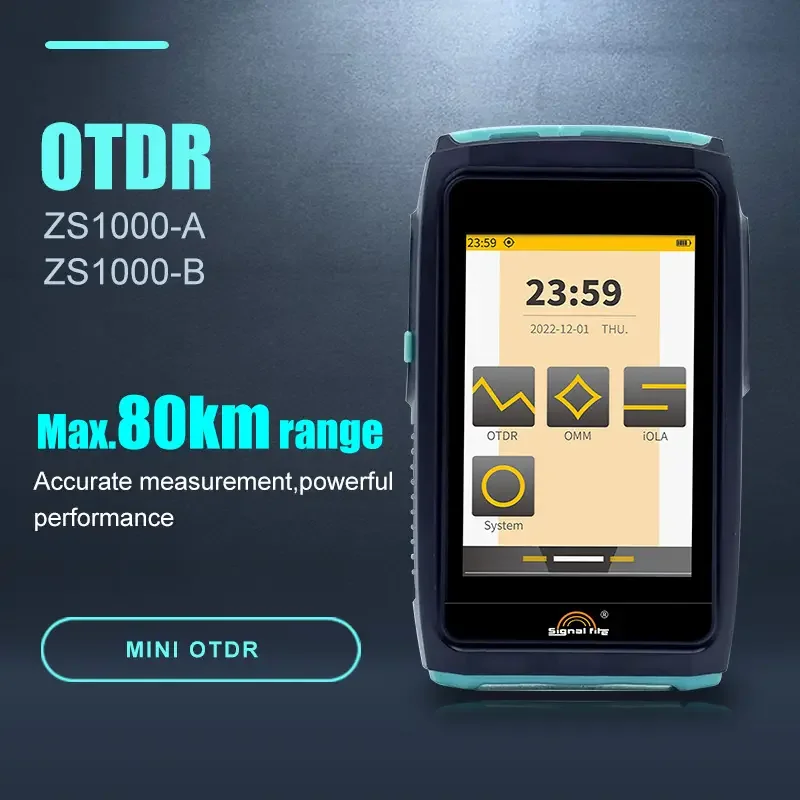Новый стиль ZS1000 Волоконно-оптический портативный тестер SM OTDR Одномодовый