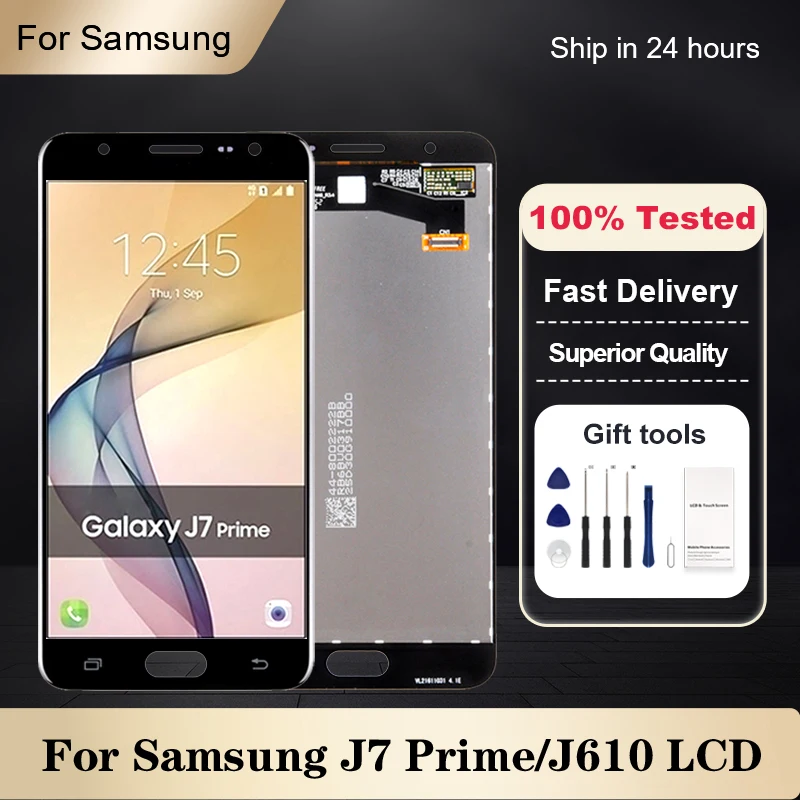 ЖК-дисплей G610 5,5 дюйма для Samsung Galaxy J7 Prime, сенсорная панель, экран для G610 G610F G610M, дигитайзер в сборе с инструментами, 1 шт.