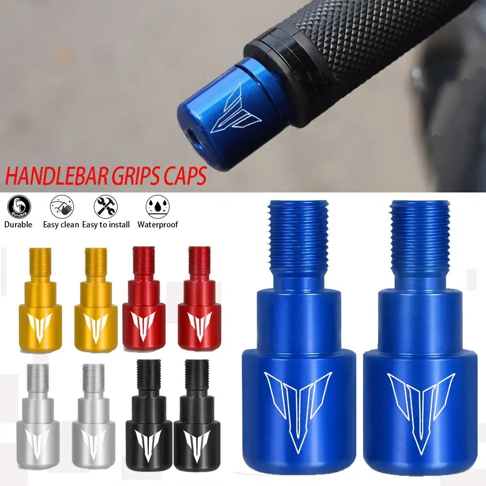 Mt07 Mt09 Manopole Manubrio Tappi Terminali Per Yamaha Mt-09 Mt 07 125 10 Mt07 Tracer Xsr 700 900 Fz 2014-2021 2022 2023 Moto