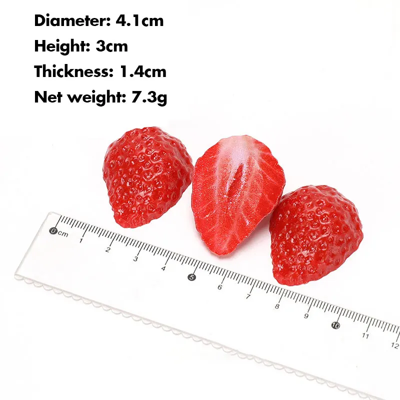 

Искусственные лепестки клубники