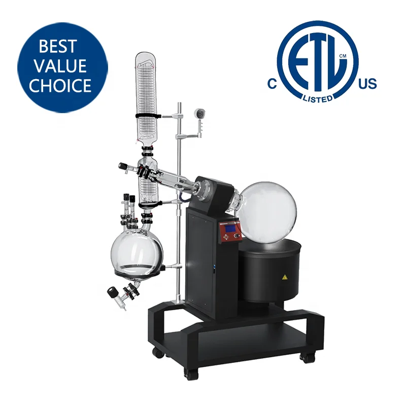 WTRE-10 ETL Вакуумный термоиспаритель Rotovap роторный испаритель 10л