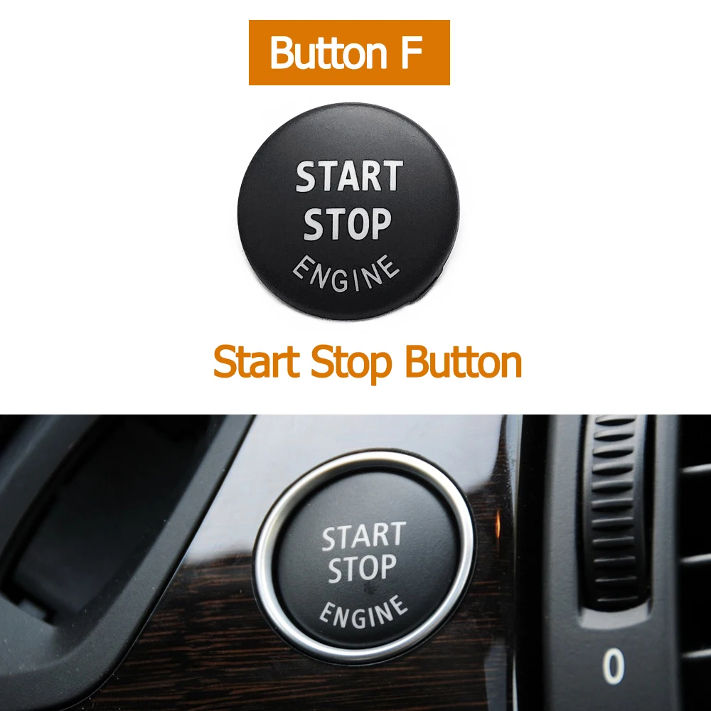 

Вентилируемые кнопки переменного тока приборной панели автомобиля, автоматическое зажигание, парковочные переключатели, кнопка разблокировки багажника для BMW X5 E70 X6 E71 E72