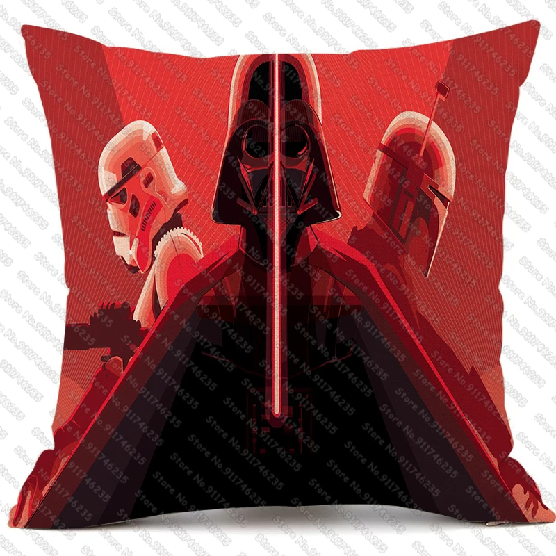 

Disney Star Wars Cushion Cover New Arrivals Pillow Case Home Sofa Decor Linen Pillow Cover Gift Funda Cojin Cojines 45*45cm