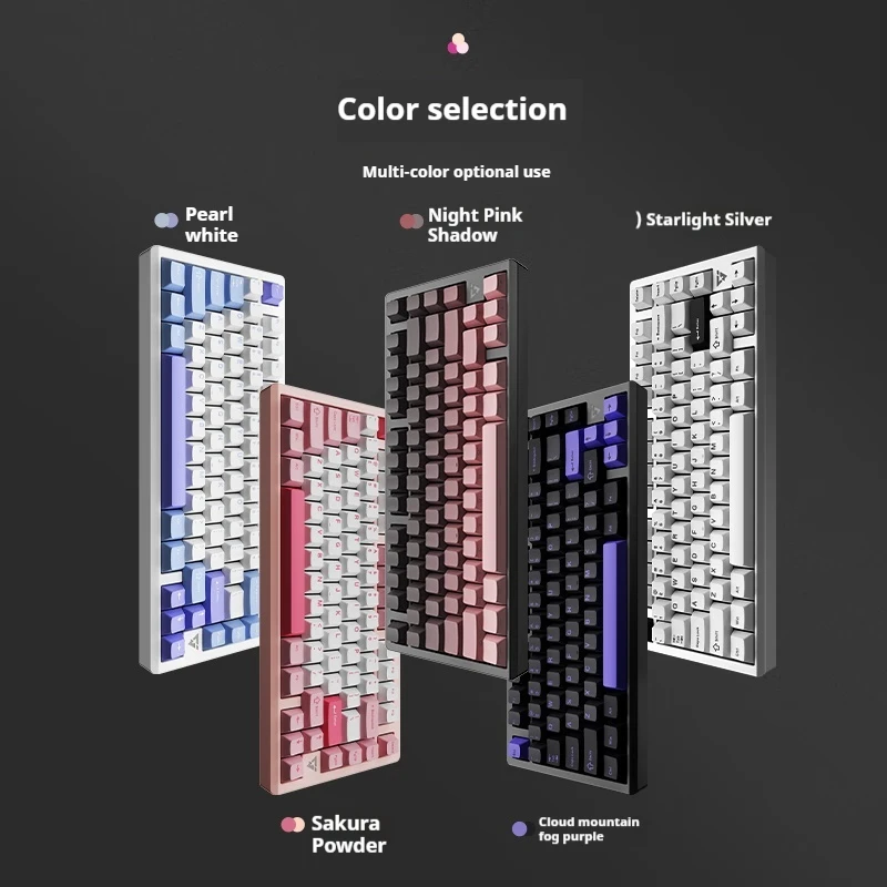Механическая клавиатура VGN VXE75 V2 3 режима USB/2 4G/Bluetooth беспроводная с Rgb подсветкой