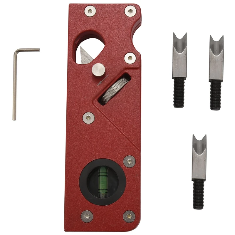 

Four Cutter Heads And Chamfer Plane For Woodworking Hand Planer For Edge Planing And Radian Corner Plane Trimming