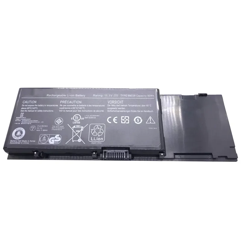 ОПТОВАЯ ПРОДАЖА Новый аккумулятор для ноутбука 8M039 Dell Precision M2400 M4400 M6400 M6500 312-0873 C565C
