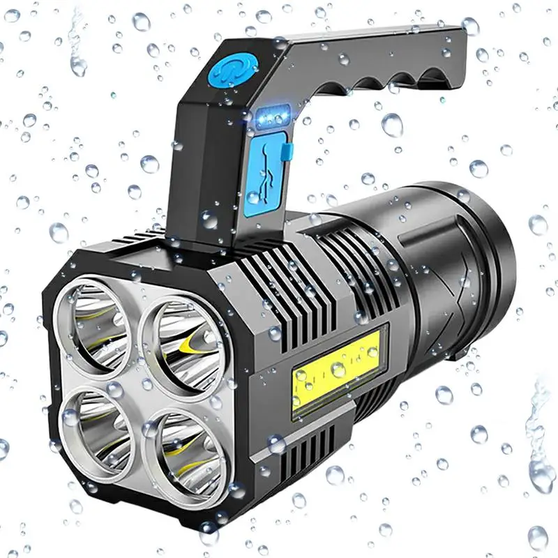 

LED Flashlight Rechargeable Flashlights High Lumens Work Light Lamp LEDs Torch Powerful Flash Light Torch For Emergency And