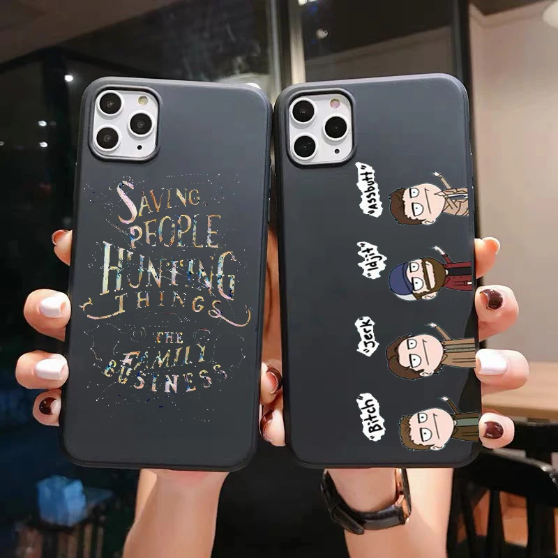

Supernatural Jared Padalecki soft TPU phone case for iphone 14plus XS MAX for iphone XR 11 12 13 14pro max 12mini cover