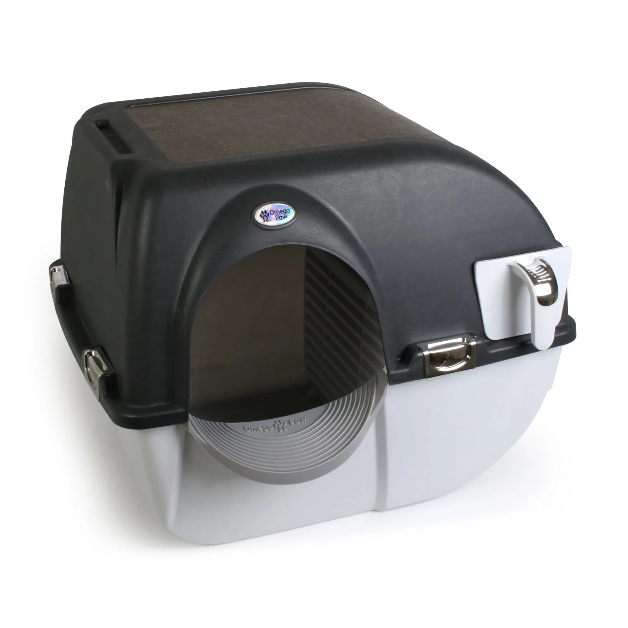 

Omega Paw Elite Self-Cleaning Litter Box, Black