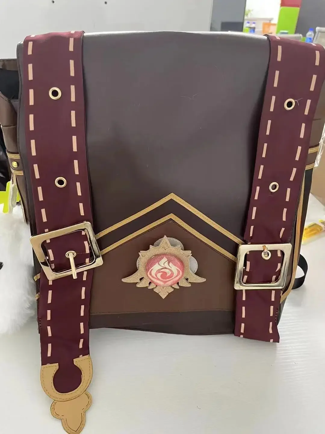 Аниме игра Genshin Impact Косплей Klee рюкзак для девочек Женский сумка на плечо из