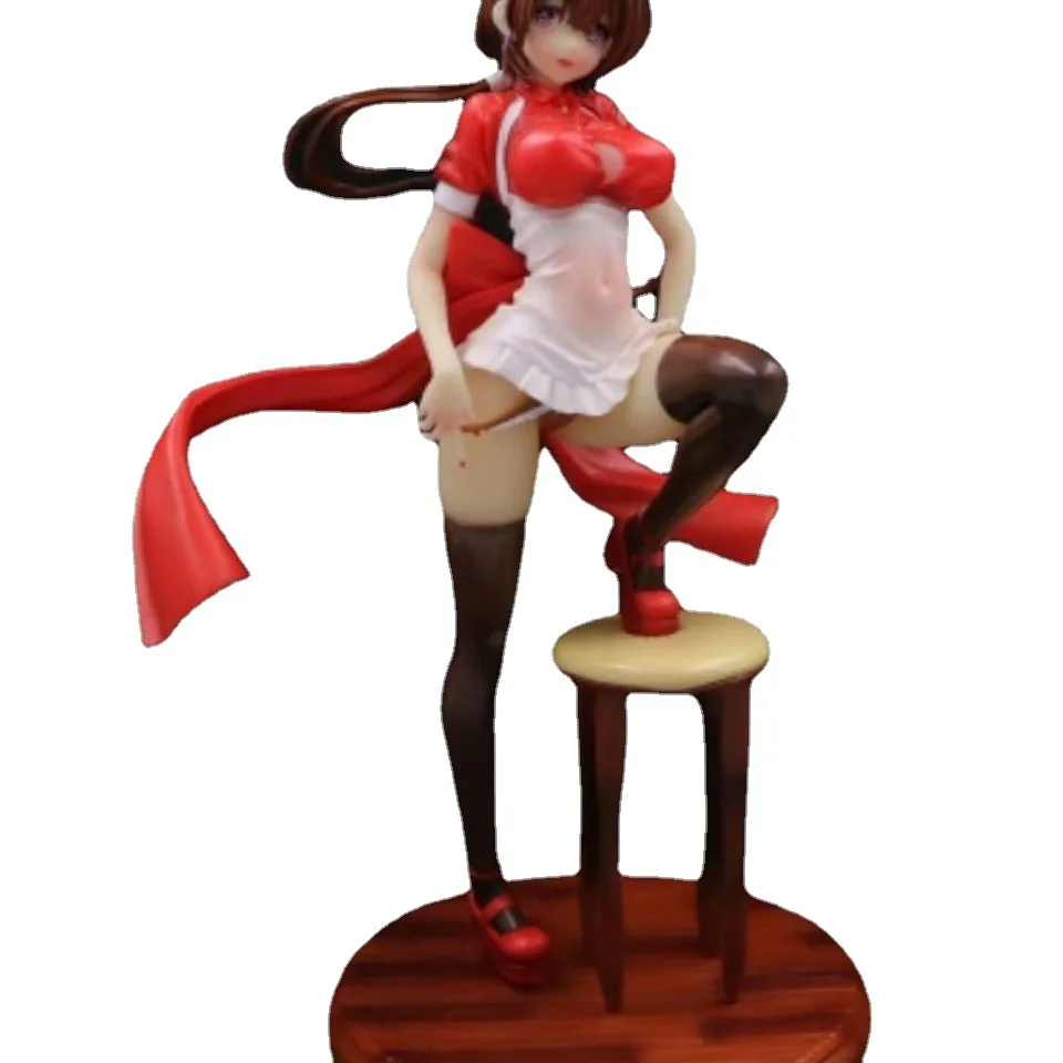 

26 см девушка Miss ПВХ аниме персонаж взрослая Серия Модель Кукла подарок