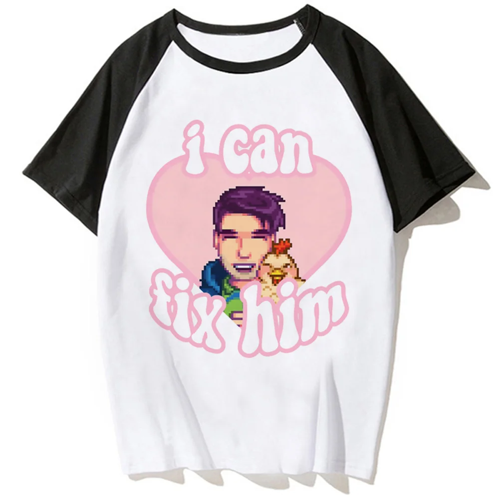 Футболка Stardew Valley Женская летняя рубашка в стиле Харадзюку y2k одежда