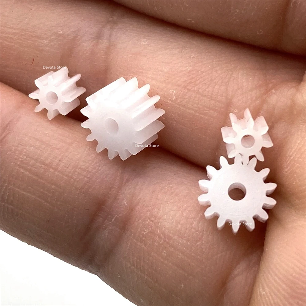 

0,5 м 8/9/10/11/12/13/14/15/18 зубьев, пластиковая Шестерня двигателя «сделай сам», диаметр отверстия 0,5/2/3 мм