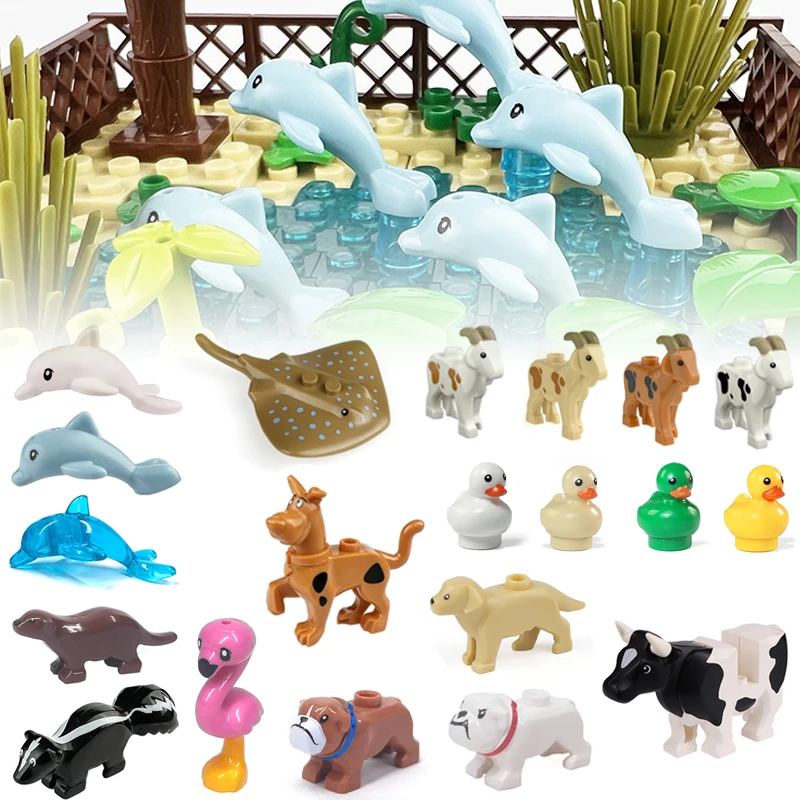 New Cow Flamingo Otter Squirrel Golden Dog Goat Duck