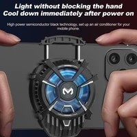 dl07 portable mobile phone semiconductor radiator universal usb phone back clip game cooling fan for iphone 12 android cooler