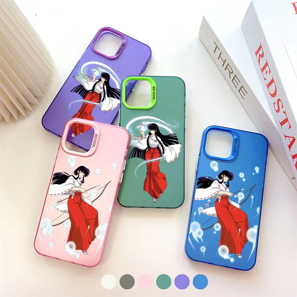 I-Inuyasha Kikyo PHONE CASE FOR VIVO T1X S17T S17 S16E S15 S12 S1 V40 V29 V29E V27E V23 V23E V25 IQOOU 5X NEO S PRO