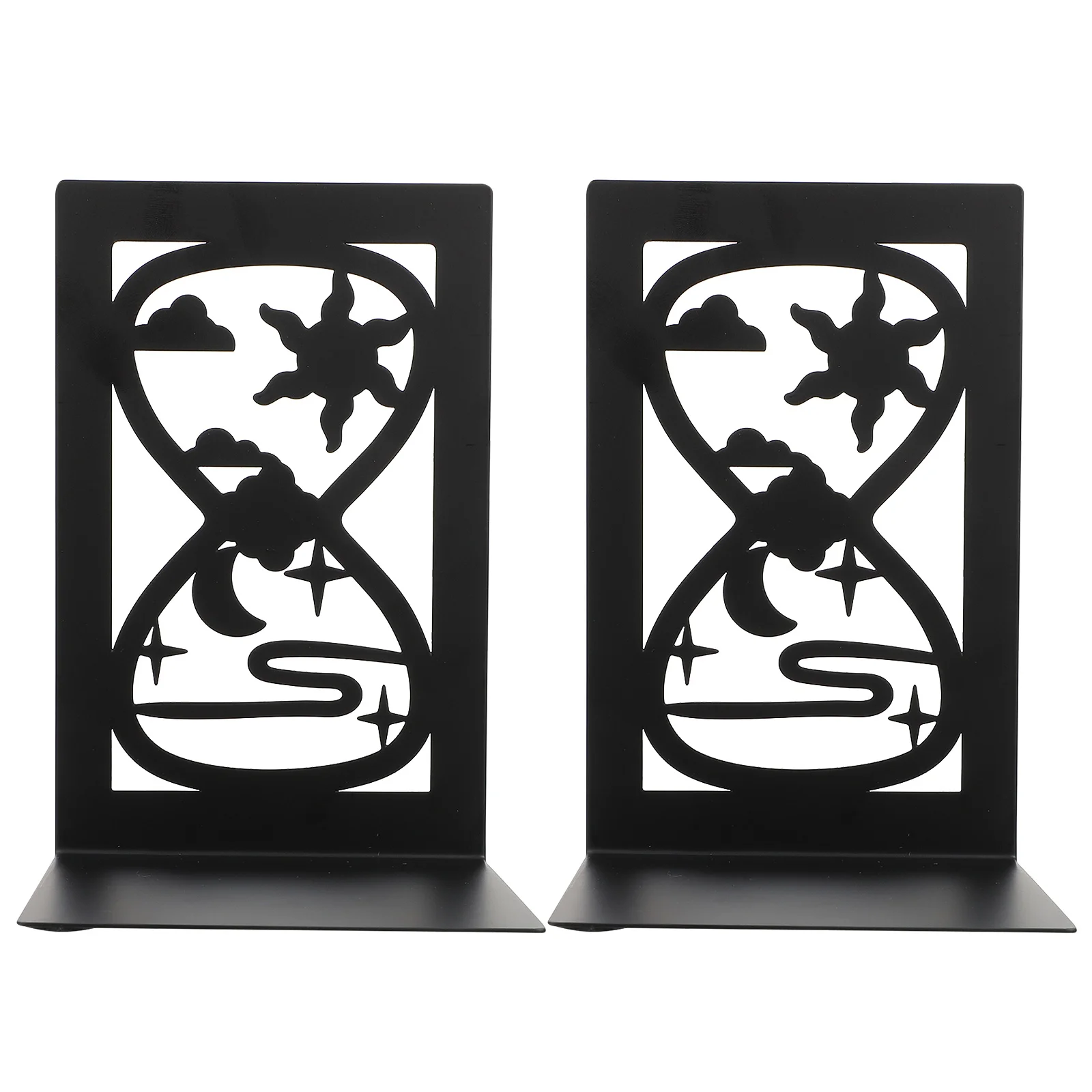 

Bookends Book Non Metal Bookshelf Ends Ironbooks Stoppers Skidheavy Student Stand Decor Stopper Supports Office Decorative
