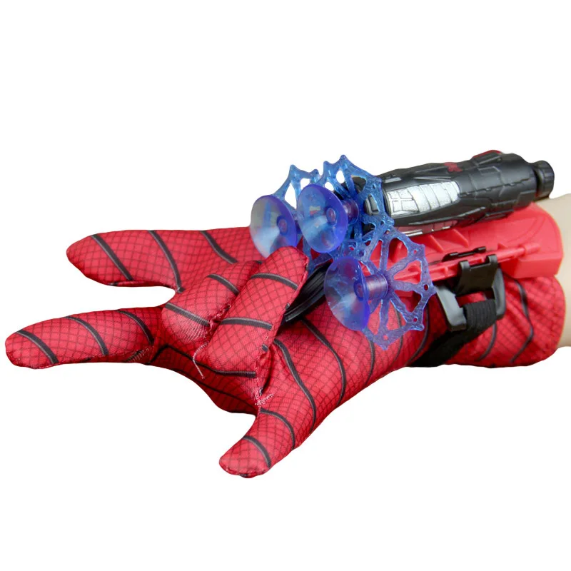 

Disney Spiderman Toys Plastic Cosplay Spiderman Glove Launcher Set With Original Box Funny Toys for kids Boys Birthday gifts