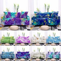 stretch marble sofa slipcover elastic sofa covers for living room funda sofa chair couch cover 1234 seater corner sofa cover
