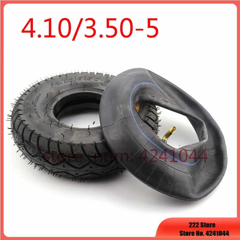 

4.10/3.50-5 tire and inner tube for 49cc Mini Quad Dirt Bike Scooter ATV Buggy Gas scooter bike motorcycle 12 inch Road tyre