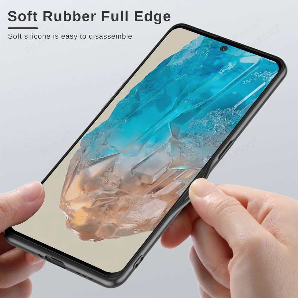 Матовый чехол из овечьей кожи для Samsung Galaxy M35 5G мягкая рамка ТПУ защитный SamsungM35