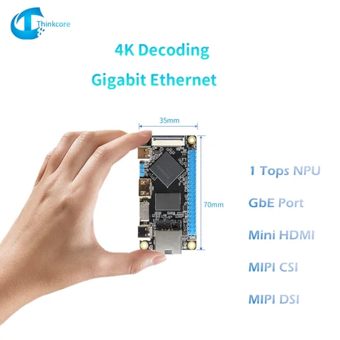 TC-CORE Одноплатный компьютер RK3566 для разработки