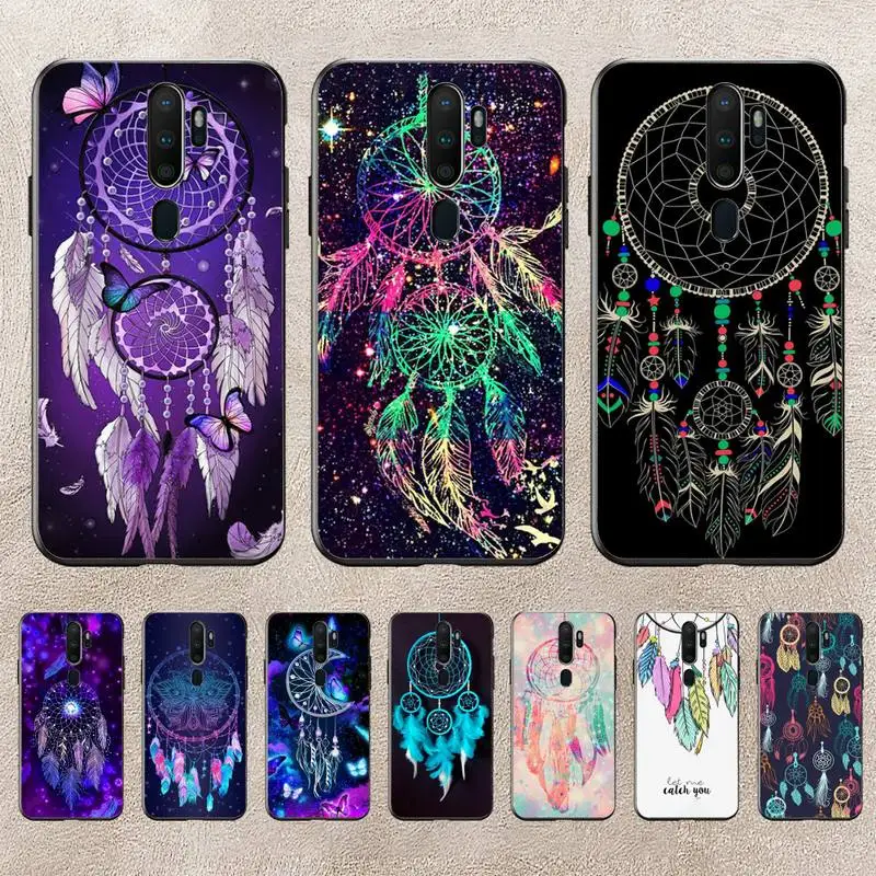 

Abstract Mandala Dreamcatcher Phone Case For Redmi 9A 8A 6A Note 9 8 10 11S 8T Pro Max 9 K20 K30 K40 Pro PocoF3 Note11 5G Case