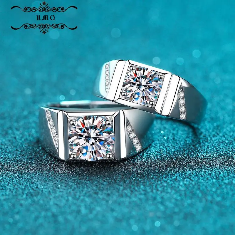 

Кольцо мужское из серебра 925 пробы, 1 карат