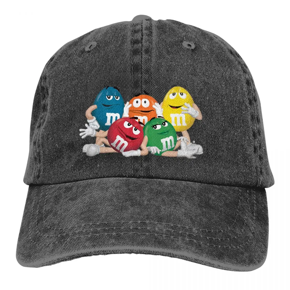 

Novelty Baseball Cap Men Hats Women Visor Protection Snapback M Chocolate Colorful Candy Caps